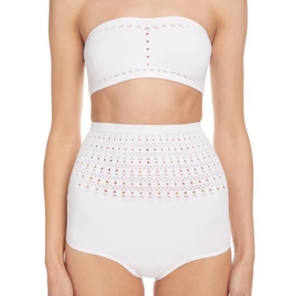 Alaia Other - Alaia Vienne Perforated Seamless Bikini Top